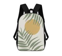 sinyumoney Mochila Infantil Floral And Tropical 10 Mochila Escolar 3D Mochila Escolar Para Niños Mochilas Escolares Mochila De Moda Con Bolsillo Bolsas Para Libros 17inch