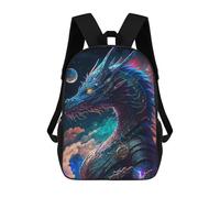 sinyumoney Mochila Infantil, Galactic Dragon Majesty -1 Mochila Escolar De Gran Capacidad Para Estudiantes, Mochila Para Libros, Mochila Para Niños, Niñas, Adultos Y Adolescentes 17inch