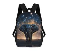 sinyumoney Mochila Infantil Galactic Elephant Majesty -6 Para Niños Y Niñas, Mochila De Viaje Para Niños, Mochila Escolar Para Adolescentes 17inch