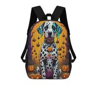 sinyumoney Mochila Infantil Halloween Dalmatian Art Para Niños Y Niñas, Mochila De Viaje Para Niños, Mochila Escolar Para Adolescentes 17inch