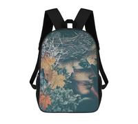 sinyumoney Mochila Infantil Impermeable 3D Harmony 17inch Mochila Escolar Linda Y Casual De Moda Para Niños Y Niñas