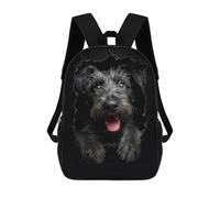 sinyumoney Mochila Infantil Impermeable 3D Irish Wolfhound 17inch Mochila Escolar Linda Y Casual De Moda Para Niños Y Niñas