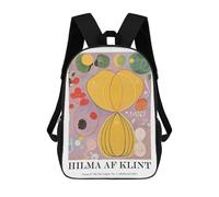 sinyumoney Mochila Infantil Impresa En 3D 17inch Hilma Af Klint Adulthood Mochila Escolar Ligera De Viaje De Moda Para Niños Y Estudiantes