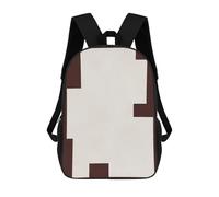 sinyumoney Mochila Infantil Impresa En 3D Abstract Geometric Art Mochila Escolar De Gran Capacidad Para Viajes Y Libros Para Niños De Primaria Y Secundaria 17inch