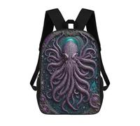 sinyumoney Mochila Infantil Impresa En 3D Ancient Cthulhu Mochilas De Día Mochila Para Libros Mochila De Moda Mochilas Informales Para Niños Y Niñas En Edad Escolar 17inch