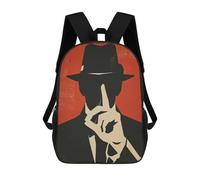sinyumoney Mochila Infantil Impresa En 3D Be Cool Dont Talk with Me Mochila Escolar De Gran Capacidad Para Viajes Y Libros Para Niños De Primaria Y Secundaria 17inch