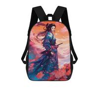 sinyumoney Mochila Infantil Impresa En 3D Beatiful Girls Flowers Mochilas De Día Mochila Para Libros Mochila De Moda Mochilas Informales Para Niños Y Niñas En Edad Escolar 17inch