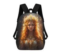 sinyumoney Mochila Infantil Impresa En 3D Druid Goddess Mochila Escolar De Gran Capacidad Para Viajes Y Libros Para Niños De Primaria Y Secundaria 17inch