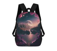 sinyumoney Mochila Infantil Impresa En 3D Fantasy Alien Landscape -6 Mochila Escolar De Gran Capacidad Para Viajes Y Libros Para Niños De Primaria Y Secundaria 17inch