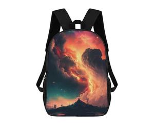 sinyumoney Mochila Infantil Impresa En 3D Galactic Firestorm Mochila Escolar De Gran Capacidad Para Viajes Y Libros Para Niños De Primaria Y Secundaria 17inch