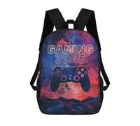 sinyumoney Mochila Infantil Impresa En 3D Gaming Stick Consol Galaxy Mochilas De Día Mochila Para Libros Mochila De Moda Mochilas Informales Para Niños Y Niñas En Edad Escolar 17inch