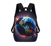 sinyumoney Mochila Infantil Impresa En 3D Planetary Transformation Earth's Dynamic Layers Revealed Mochila Escolar De Gran Capacidad Para Viajes Y Libros Para Niños De Primaria Y Secundaria 17inch