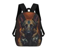 sinyumoney Mochila Infantil Impresa En 3D Space Dog Adventurer -1 Mochila Escolar De Gran Capacidad Para Viajes Y Libros Para Niños De Primaria Y Secundaria 17inch