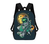 sinyumoney Mochila Infantil Impresa En 3D Space Explorer's Journey -12 Mochila Escolar Ligera De Viaje Mochila Escolar De Moda Para Niños Y Estudiantes 17inch