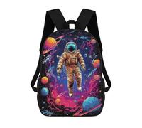 sinyumoney Mochila Infantil Impresa En 3D Space Odyssey Astronaut's Journey -1 Mochila Escolar Ligera De Viaje Mochila Escolar De Moda Para Niños Y Estudiantes 17inch