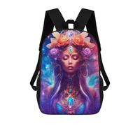 sinyumoney Mochila Infantil Impresa En 3D SPIRITUAL INTROSPECTION Mochila Escolar De Gran Capacidad Para Viajes Y Libros Para Niños De Primaria Y Secundaria 17inch