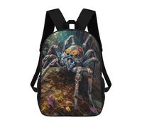 sinyumoney Mochila Infantil Impresa En 3D The Adaptive Spider Mochila Escolar De Gran Capacidad Para Viajes Y Libros Para Niños De Primaria Y Secundaria 17inch