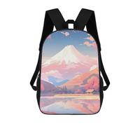 Sinyumoney Mochila Infantil Impreso 3D DJ Monkey with Headphones Bolsa de Escuela, Mochila Estudiante, Mochila De Moda Y Ligero Para La Escuela, La Universidad Y Viajes, Spring Mountain Breezes, 17"