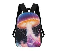 Sinyumoney Mochila Infantil Impreso En 3D Kaleidoscopic Wisdom Bolsa De Escuela, Mochila Estudiante, Mochila De Moda Y Ligero Para La Escuela, La Universidad Y Viajes, Radiante Jellyfish In Ethereal