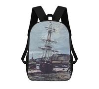 Sinyumoney Mochila Infantil Impreso En 3D Queen Nefertiti Bust Bolsa De Escuela, Mochila Estudiante, Mochila De Moda Y Ligero Para La Escuela, La Universidad Y Viajes, Gestrandetes Boot In Fecam, 17"