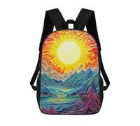 Sinyumoney Mochila Infantil Impreso En 3D Wild Nature Bolsa De Escuela, Mochila Estudiante, Mochila De Moda Y Ligero Para La Escuela, La Universidad Y Viajes, 3d Naturaleza, 17"