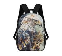 Sinyumoney Mochila Infantil Impreso En 3D Wild Nature Bolsa De Escuela, Mochila Estudiante, Mochila De Moda Y Ligero Para La Escuela, La Universidad Y Viajes, Águila abstracta, 17"
