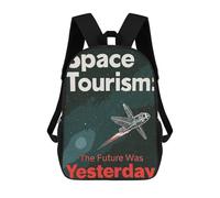Sinyumoney Mochila Infantil Impreso En 3D Wild Nature Bolsa De Escuela, Mochila Estudiante, Mochila De Moda Y Ligero Para La Escuela, La Universidad Y Viajes, Espacio Turismo, 17"