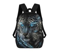 sinyumoney Mochila Infantil Magic Frost Tiger Mochila Escolar 3D Mochila Escolar Para Niños Mochilas Escolares Mochila De Moda Con Bolsillo Bolsas Para Libros 17inch