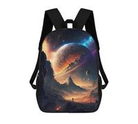 sinyumoney Mochila Infantil Mars The Red Planet Mochila Escolar 3D Mochila Escolar Para Niños Mochilas Escolares Mochila De Moda Con Bolsillo Bolsas Para Libros 17inch