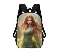 sinyumoney Mochila Infantil, Mochila Celtic Spirit Impresa En 3D, Mochila Para Niños Y Niñas, Mochila Escolar Ligera Y Ajustable De 17 Pulgadas Para La Escuela Primaria 17inch