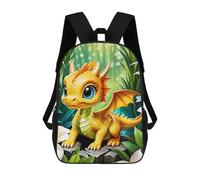 sinyumoney Mochila Infantil, Mochila Escolar Baby Dragon Mochila Escolar De Gran Capacidad Para Estudiantes, Niños, Niñas, Adultos Y Adolescentes 17inch