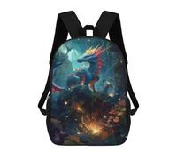sinyumoney Mochila Infantil, Mochila Escolar Baby Dragon Mochila Escolar De Gran Capacidad Para Estudiantes, Niños, Niñas, Adultos Y Adolescentes 17inch
