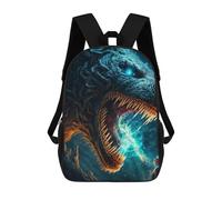 sinyumoney Mochila Infantil, Mochila Escolar Dragon's Breath of Fire Mochila Escolar De Gran Capacidad Para Estudiantes, Niños, Niñas, Adultos Y Adolescentes 17inch