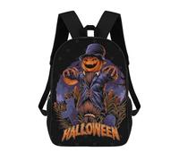 sinyumoney Mochila Infantil, Mochila Escolar Jack O Lantern Halloween Mochila Escolar De Gran Capacidad Para Estudiantes, Niños, Niñas, Adultos Y Adolescentes 17inch