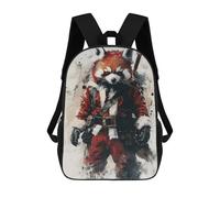sinyumoney Mochila Infantil, Mochila Escolar Red Panda Santa Claus Mochila Escolar De Gran Capacidad Para Estudiantes, Niños, Niñas, Adultos Y Adolescentes 17inch
