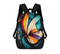 sinyumoney Mochila Infantil, Modern Cubism Butterfly Mochila Escolar De Gran Capacidad Para Estudiantes, Mochila Para Libros, Mochila Para Niños, Niñas, Adultos Y Adolescentes 17inch
