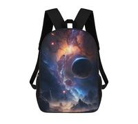 sinyumoney Mochila Infantil, Mysterious Universe Mochila Escolar De Gran Capacidad Para Estudiantes, Mochila Para Libros, Mochila Para Niños, Niñas, Adultos Y Adolescentes 17inch