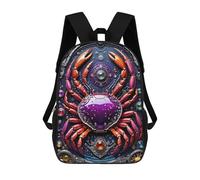 sinyumoney Mochila Infantil, Steampunk Crab Chronicles Mochila Escolar De Gran Capacidad Para Estudiantes, Mochila Para Libros, Mochila Para Niños, Niñas, Adultos Y Adolescentes 17inch