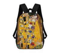 sinyumoney Mochila Infantil The Kisses Mochila Escolar 3D Mochila Escolar Para Niños Mochilas Escolares Mochila De Moda Con Bolsillo Bolsas Para Libros 17inch