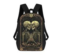 sinyumoney Mochila Infantil The Lovers Tarot Card Mochila Escolar 3D Mochila Escolar Para Niños Mochilas Escolares Mochila De Moda Con Bolsillo Bolsas Para Libros 17inch
