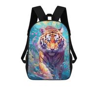 sinyumoney Mochila Infantil Tiger Water Para Niños Y Niñas, Mochila De Viaje Para Niños, Mochila Escolar Para Adolescentes 17inch