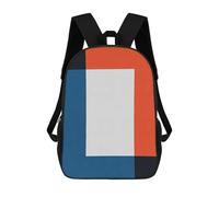 sinyumoney Mochila Infantil Two Colors 01 Mochila Escolar 3D Mochila Escolar Para Niños Mochilas Escolares Mochila De Moda Con Bolsillo Bolsas Para Libros 17inch