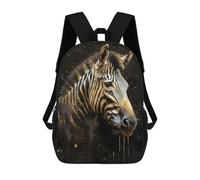 sinyumoney Mochila Infantil Zebra Mystical Beings Mochila Escolar 3D Mochila Escolar Para Niños Mochilas Escolares Mochila De Moda Con Bolsillo Bolsas Para Libros 17inch
