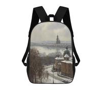 sinyumoney Mochila Informal Para Exteriores Impresa En 3D 17inch Mochila Escolar Infantil Linda Para Viajes Stockholm Sweden Bolsos Infantiles Informales De Moda Para Niños De Primaria