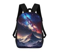 sinyumoney Mochila Informal Para Exteriores Impresa En 3D 17inch Mochila Escolar Infantil Linda Para Viajes The Great Galaxy Mount Bolsos Infantiles Informales De Moda Para Niños De Primaria