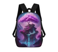 sinyumoney Mochila Informal Para Exteriores Impresa En 3D 17inch Mochila Escolar Infantil Linda Para Viajes Tree Of Life Fantasy Bolsos Infantiles Informales De Moda Para Niños De Primaria