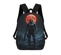sinyumoney Mochila Informal Para Exteriores Impresa En 3D 17inch Mochila Escolar Infantil Linda Para Viajes Kerberos Panzer Cop Bolsos Infantiles Informales De Moda Para Niños De Primaria