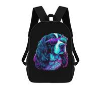 sinyumoney Mochila Informal Para Exteriores Impresa En 3D 17inch Mochila Escolar Infantil Linda Para Viajes English Springer Spaniel Bolsos Infantiles Informales De Moda Para Niños De Primaria