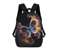 sinyumoney Mochila Informal Para Exteriores Impresa En 3D 17inch Mochila Escolar Infantil Linda Para Viajes Spirit Animal Butterfly Bolsos Infantiles Informales De Moda Para Niños De Primaria