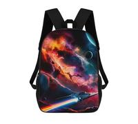 sinyumoney Mochila Informal Para Exteriores Impresa En 3D 17inch Mochila Escolar Infantil Linda Para Viajes Voyage Through The Cosmic Bolsos Infantiles Informales De Moda Para Niños De Primaria